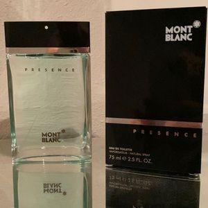 Montblanc Presence Eau De Toilette 75ml 2.5fl oz for men.